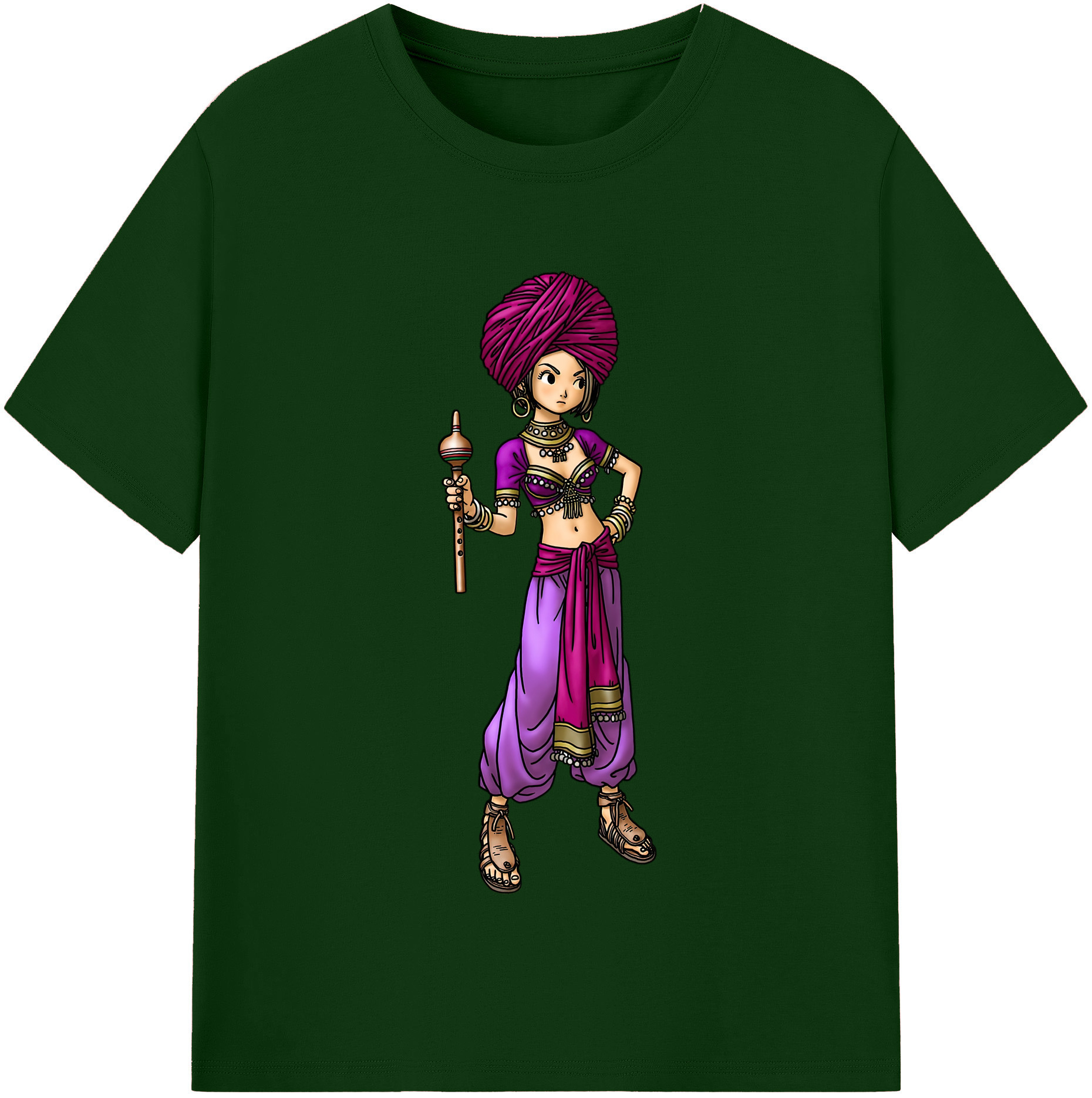 （画像用） ドラゴンクエスト Doragon Kuesuto Dragon Quest 綿100％半袖Tシャツ（フロントプリント）